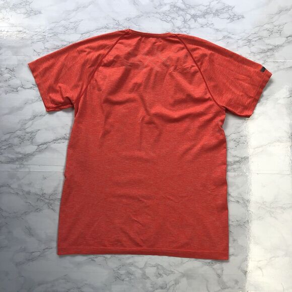 RHONE Men XL Short Sleeve Performance T Shirt Athletic Workout Neon Red Orange - Picture 2 of 12
